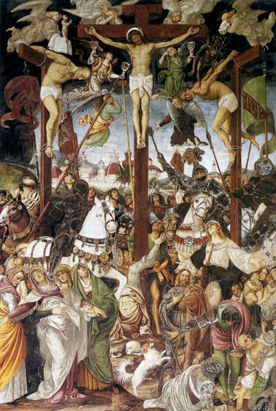 Vita di Cristo, Gaudenzia Ferrari - Santa Maria Delle Grazie - From Wikipedia Commons
