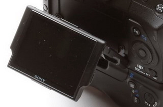 Sony Alpha 300 - LCD display