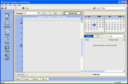 Palm Desktop software v6.2