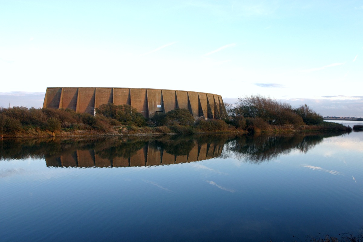 Sound mirrors in Dungeness
