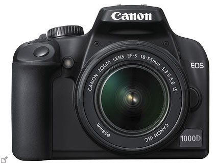 Canon EOS 1000D / Canon Rebel XS - Front
