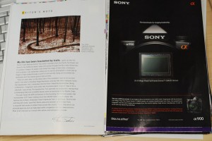 Sony Alpha 900 - Magazine ad