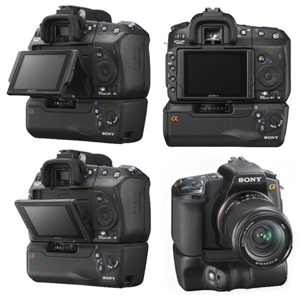 Sony Alpha 300, Sony Alpha 350 – mid-range cameras