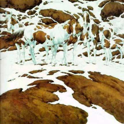 Pintos, by Bev Doolittle