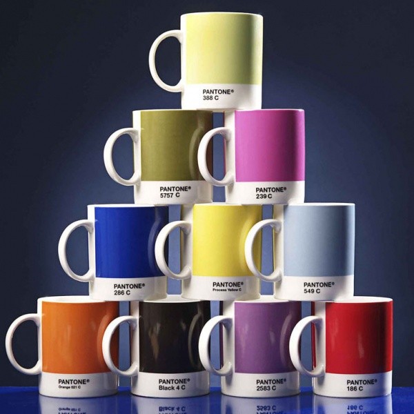 Pantone coffee mugs