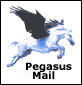 Pegasus mail upgraded to French and German