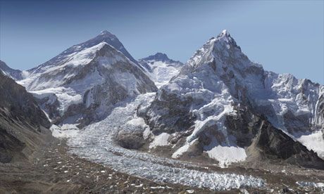 Explore Mount Everest (in photo)