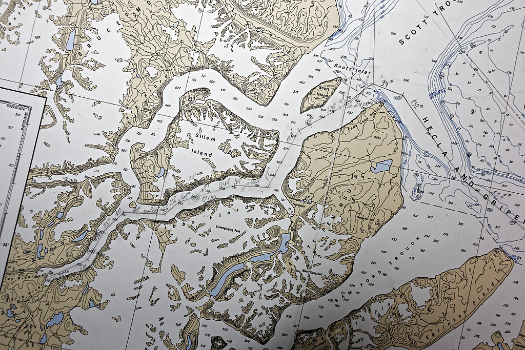 Gibbs Fjord (chart)