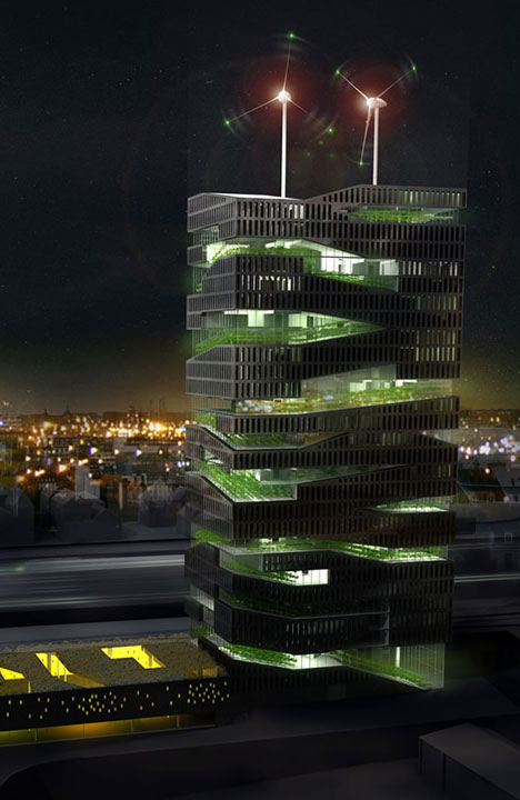 Vertical urban farm