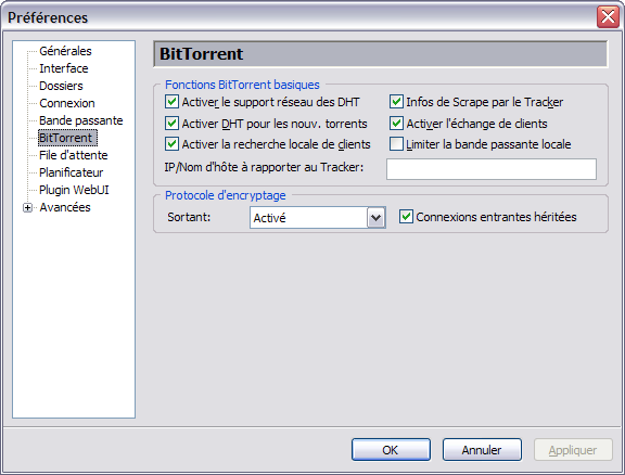 uTorrent, configuration optimale – Roumazeilles.net