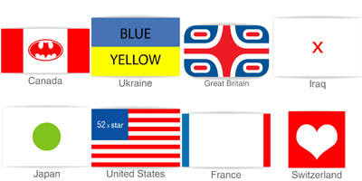 Critique du design de drapeaux nationaux