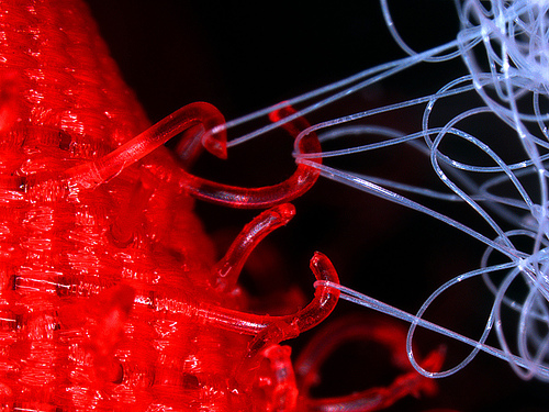 Velcro de très près