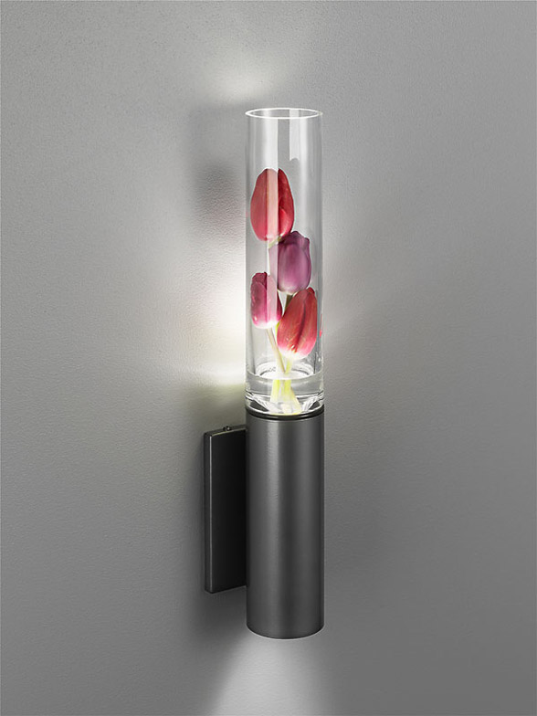 Un vase lumineux, écolo et beau
