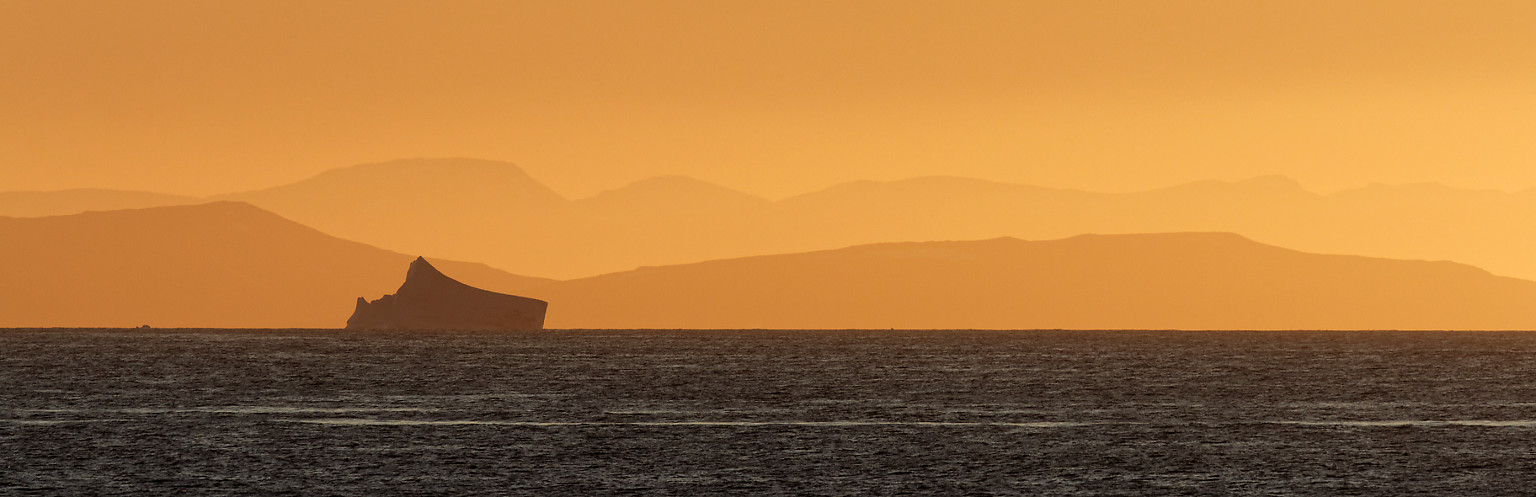 Coucher de soleil à Buchan Gulf