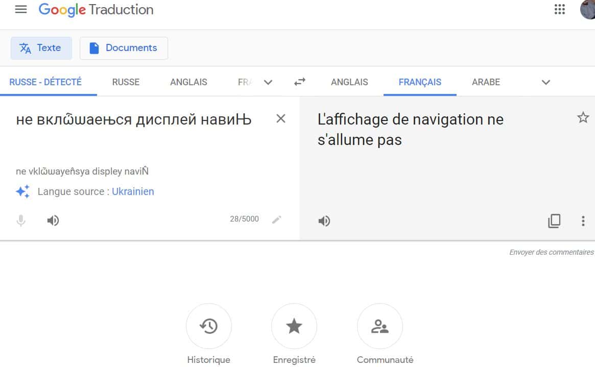 Mes outils de traduction