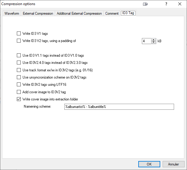 Comment copier un CDA en FLAC avec Exact Audio Copy ?