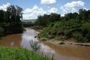 Mara river, crocodile gorge