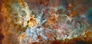 Hubble telescope - Carina Nebula