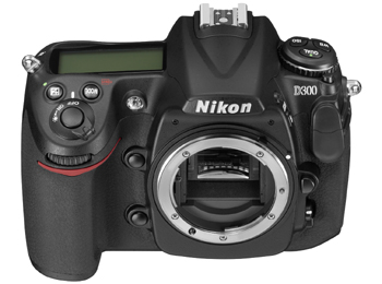 Nikon D300 - Top view